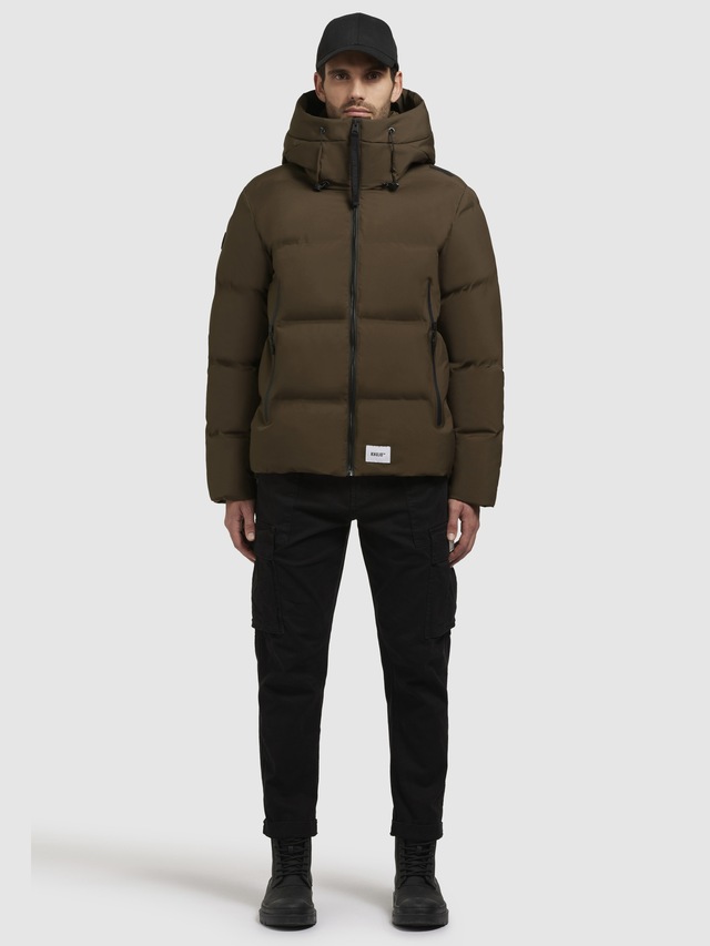 khujo Steppjacke »WESH2« mit Kapuze