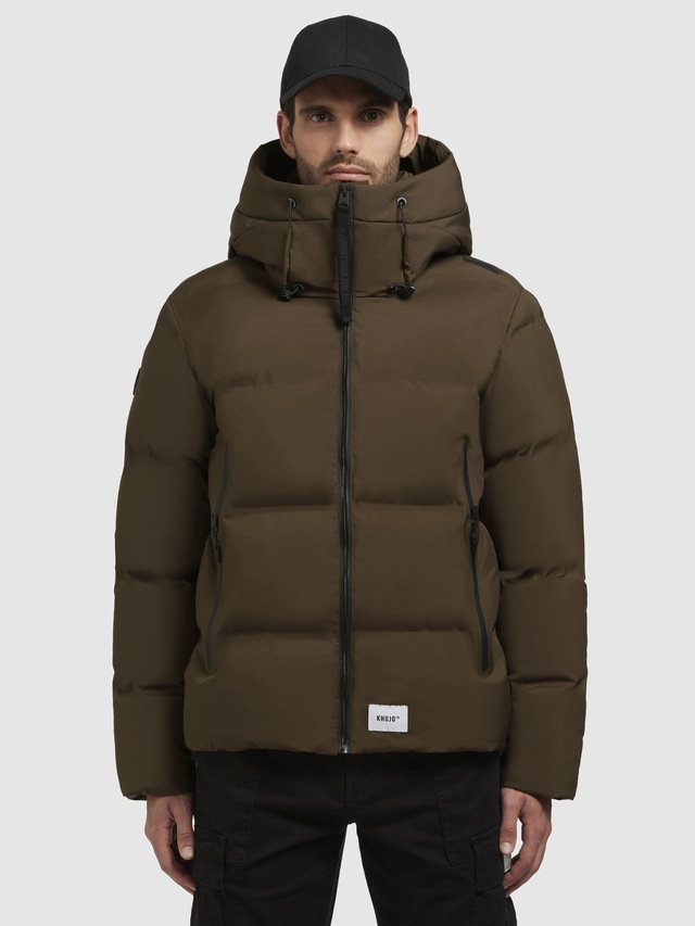 khujo Steppjacke »WESH2« mit Kapuze