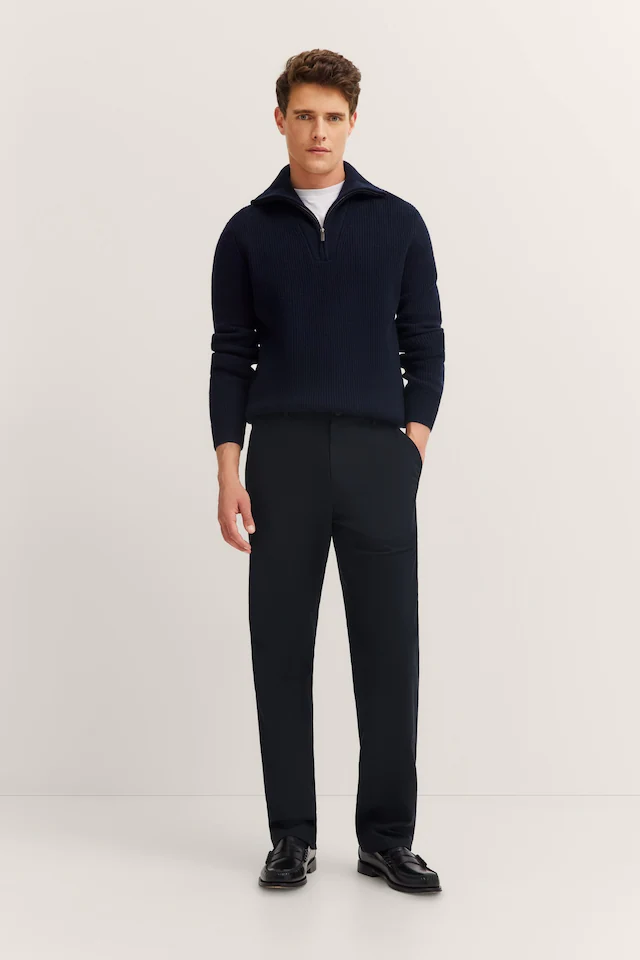 bugatti Chinohose »Cozy Times« Tapered Fit mit Soft Touch