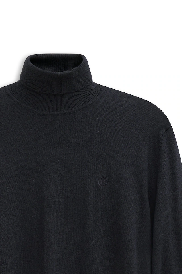 bugatti Rollkragenpullover »Regular Fit« aus Baumwolle-Kaschmir