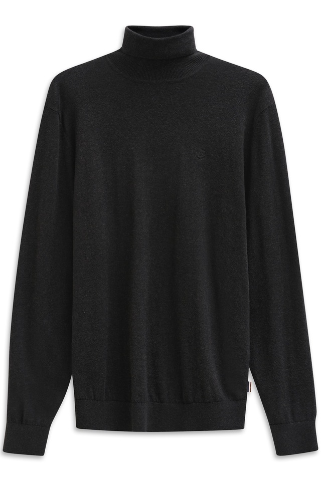 bugatti Rollkragenpullover »Regular Fit« aus Baumwolle-Kaschmir