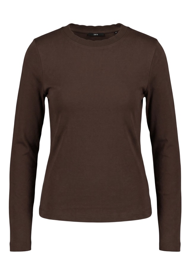 Zero Kurzarmshirt »Damen unifarben« 1 Material