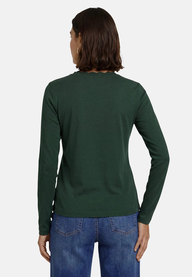 Zero Kurzarmshirt »Damen unifarben« 1 Material