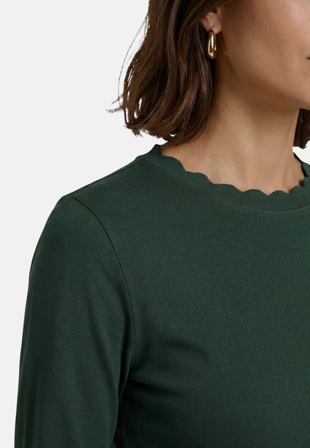 Zero Kurzarmshirt »Damen unifarben« 1 Material