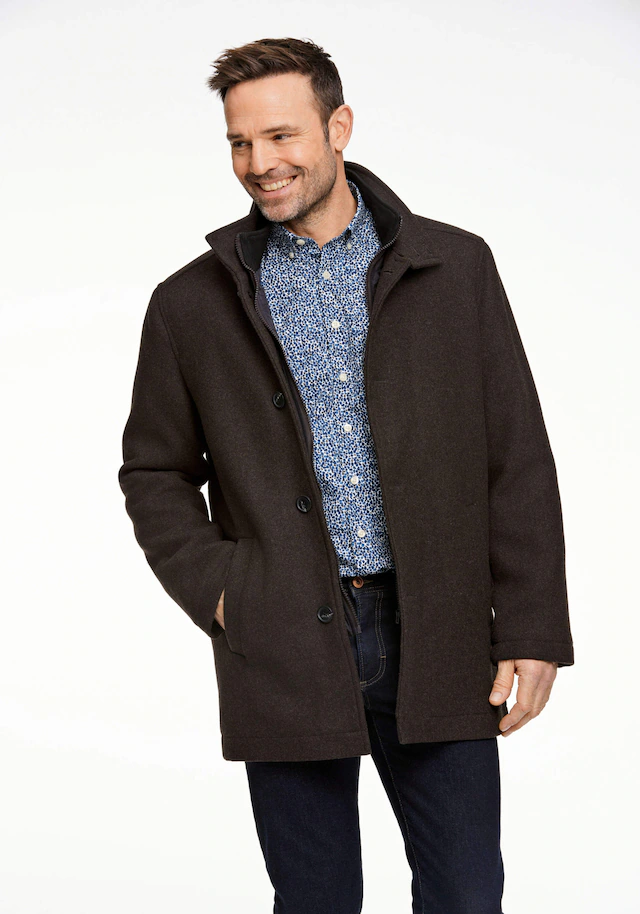 BISON Kurzmantel »Mantel Comfort Fit«