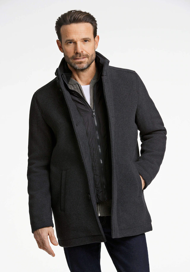BISON Kurzmantel »Mantel Comfort Fit«