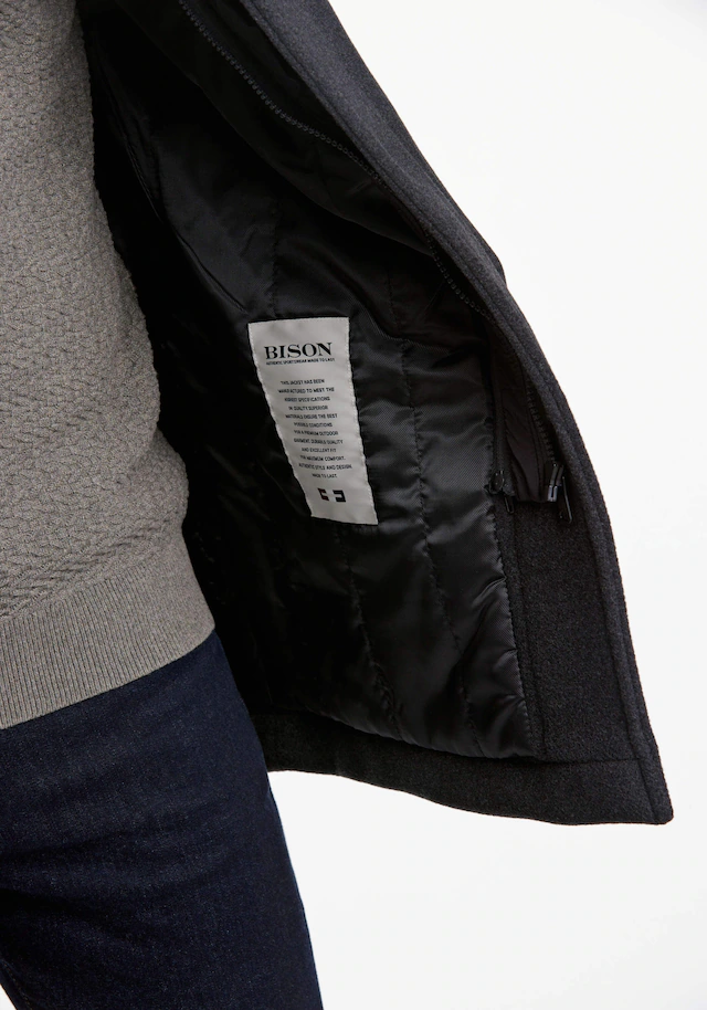 BISON Kurzmantel »Mantel Comfort Fit«