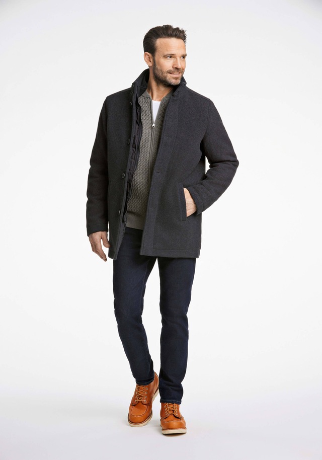 BISON Kurzmantel »Mantel Comfort Fit«