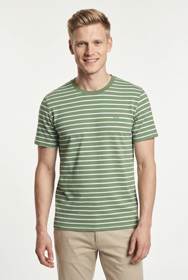 FYNCH-HATTON T-Shirt mit Logo Stickerei