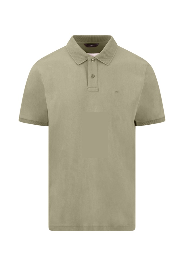 FYNCH-HATTON Poloshirt regular fit Passform, 2-Knopf-Kragen, aus reiner Baumwolle