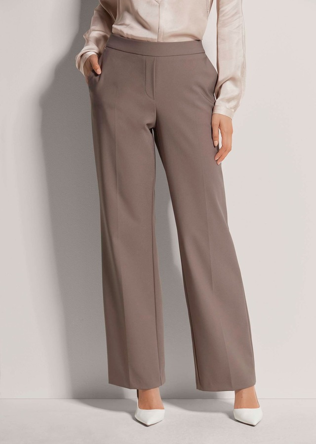 MADELEINE Stoffhose »Schlupfhose Elegante Damenhose mit Bügelfalten« Weite Schlupfhose mit Bügelfalte