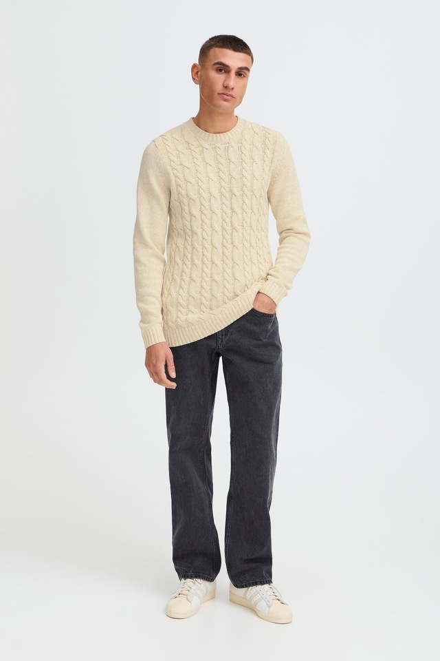 !Solid Strickfleece-Pullover »Strickpullover SDRicco«