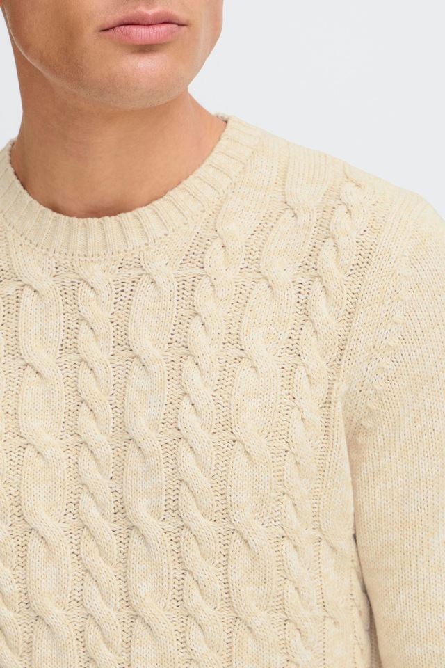 !Solid Strickfleece-Pullover »Strickpullover SDRicco«