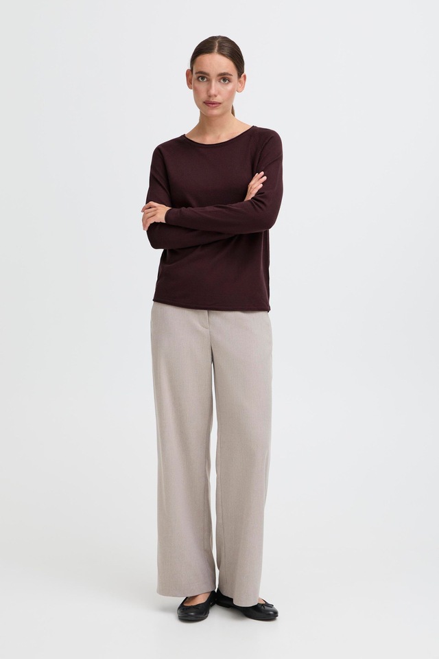 OXMO Strickfleece-Pullover »Strickpullover OXKeana«