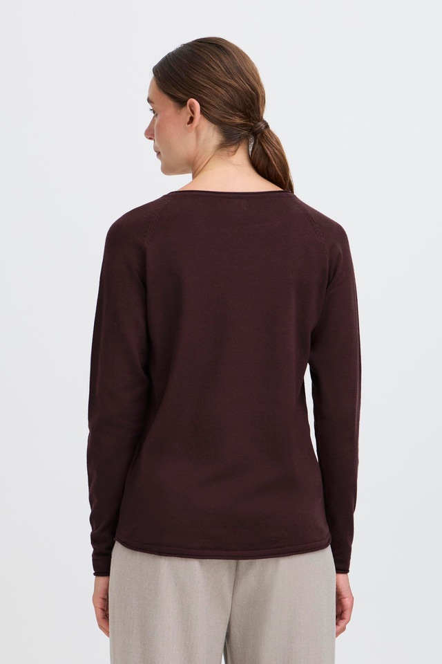 OXMO Strickfleece-Pullover »Strickpullover OXKeana«