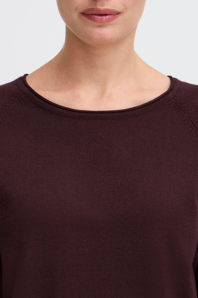 OXMO Strickfleece-Pullover »Strickpullover OXKeana«