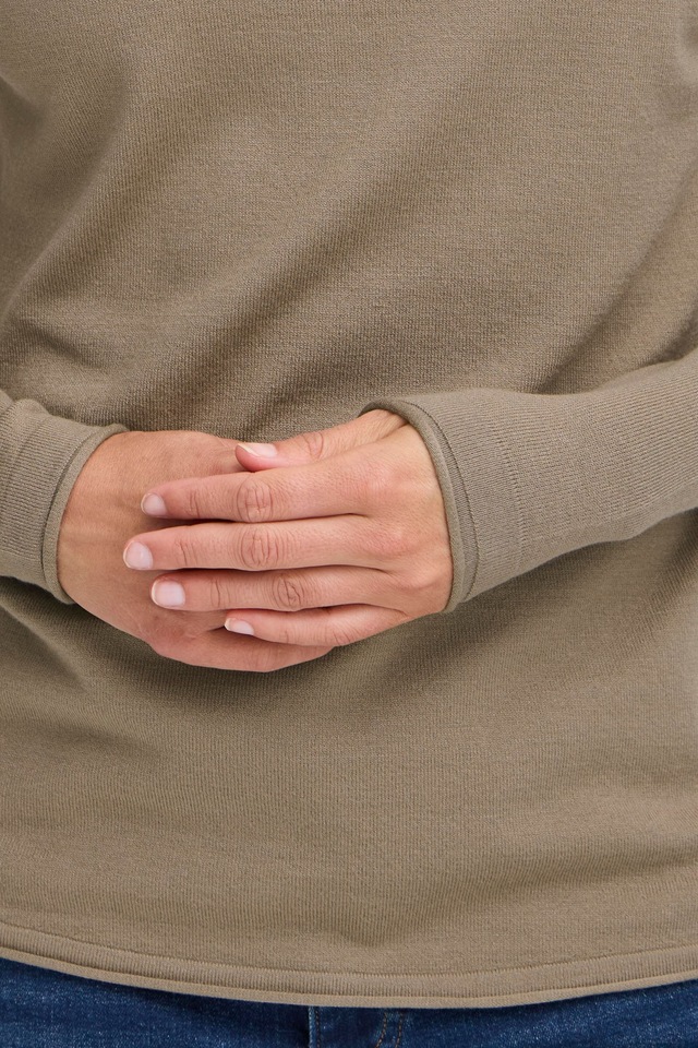 OXMO Strickfleece-Pullover »Strickpullover OXKeana«