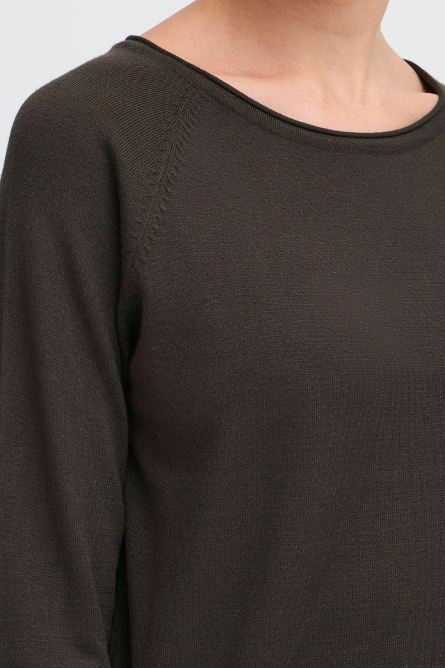 OXMO Strickfleece-Pullover »Strickpullover OXKeana«