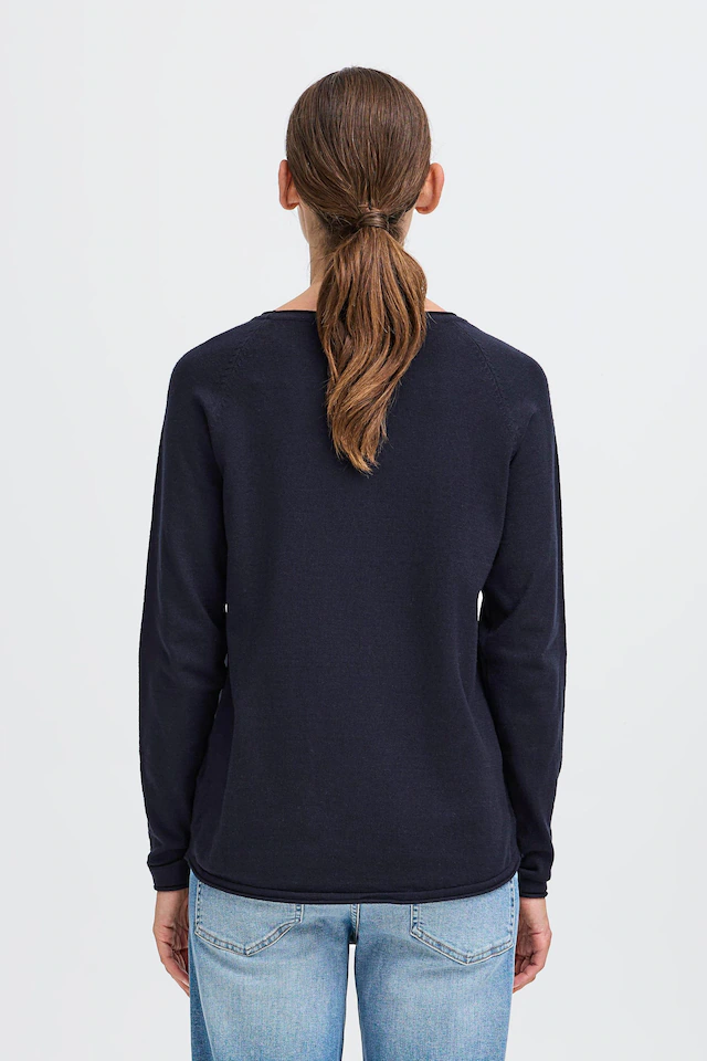 OXMO Strickfleece-Pullover »Strickpullover OXKeana«