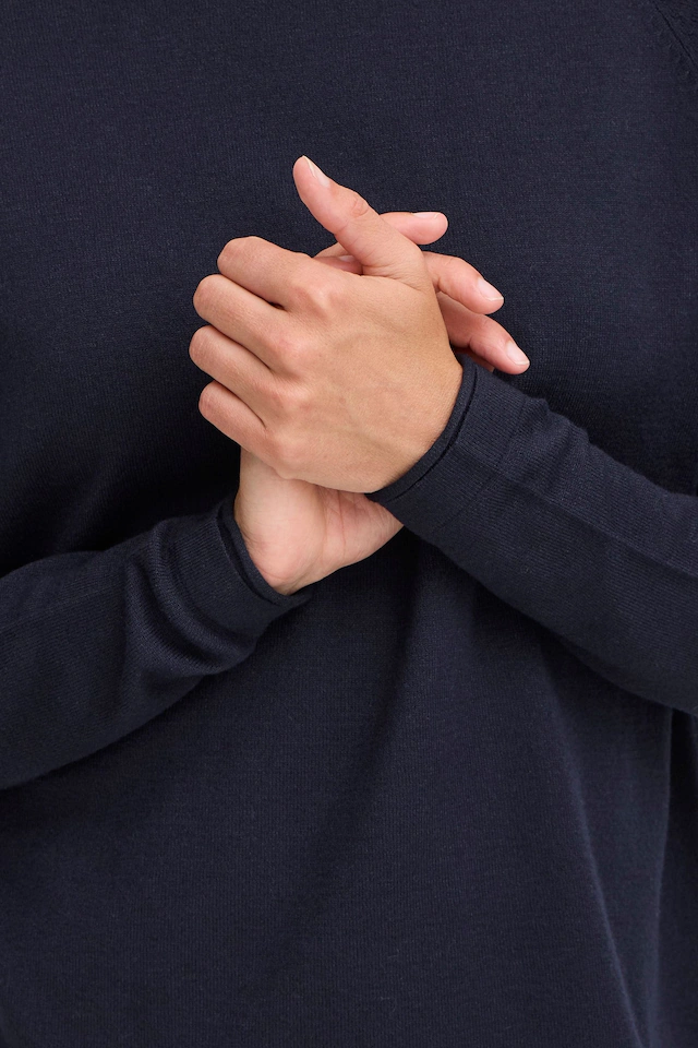 OXMO Strickfleece-Pullover »Strickpullover OXKeana«