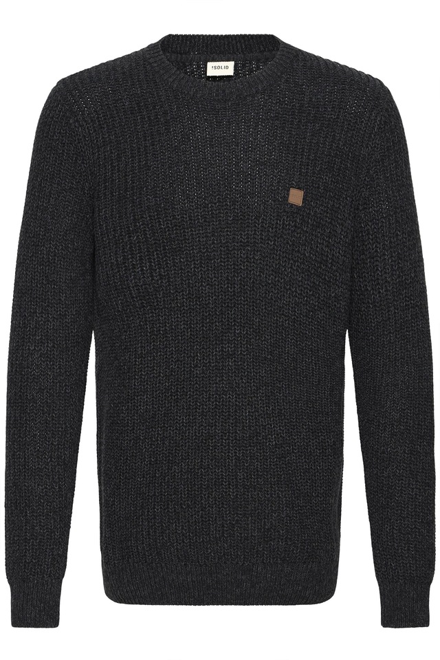 !Solid Strickfleece-Pullover »Strickpullover SDRicky«