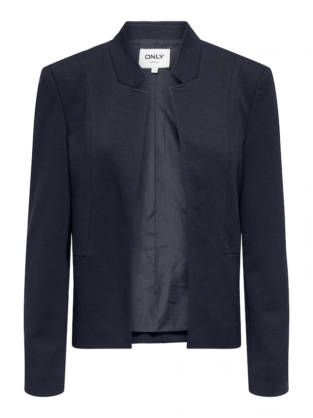ONLY Kurzblazer »ONLEMILLIA LIFE L/S OPEN BLAZER CC TLR« mit Stehkragen