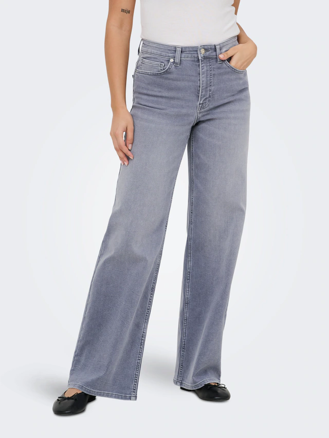 ONLY High-waist-Jeans »ONLMADISON JOGG HW WIDE DNM« high waist, wide fit