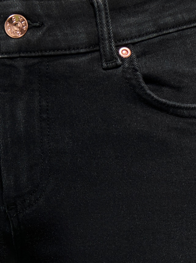 ONLY Skinny-fit-Jeans »ONLSUMI MID WAIST KNEE DES SK DNM BOX« Destroyed Effekte