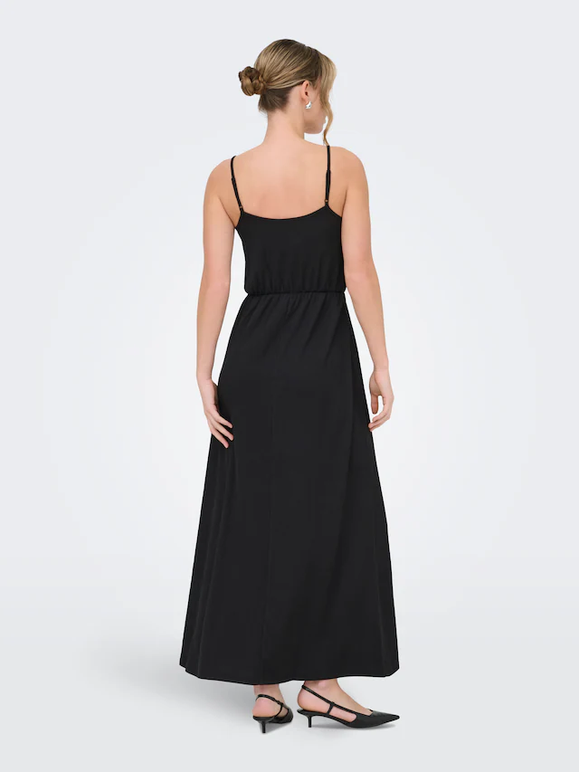 ONLY Maxikleid »ONLALTA S/L LONG STRAP DRESS PNT ZLO«
