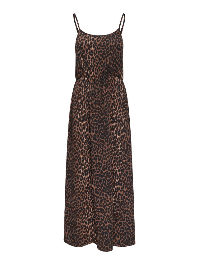 ONLY Maxikleid »ONLALTA S/L LONG STRAP DRESS PNT ZLO«