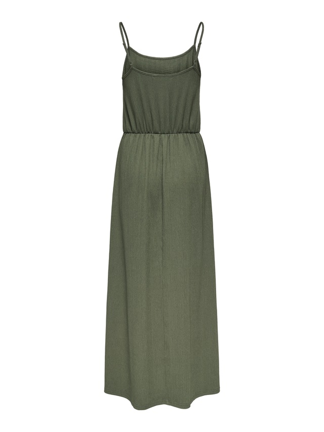 ONLY Maxikleid »ONLALTA S/L LONG STRAP DRESS PNT ZLO«
