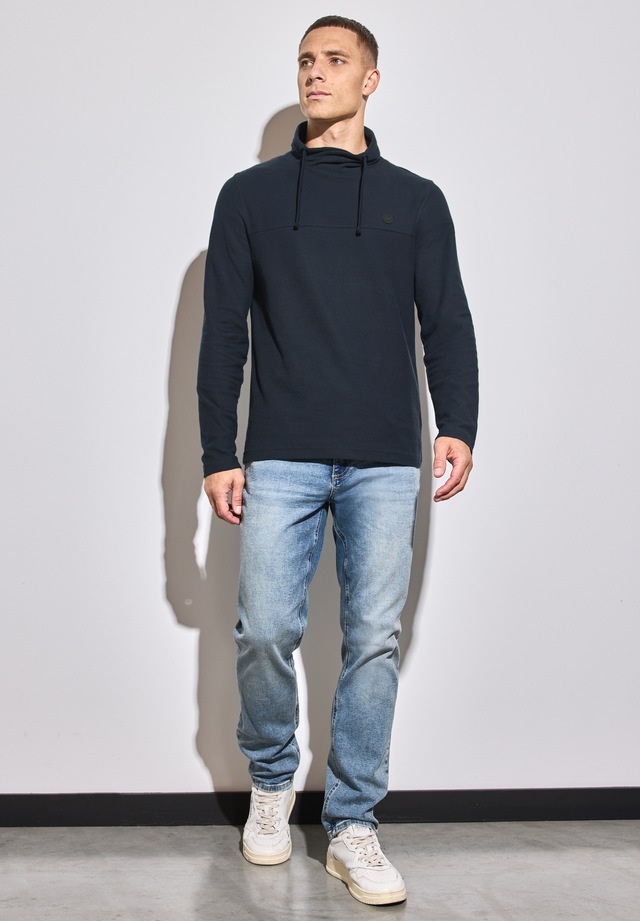 STREET ONE MEN T-Shirt aus reiner Baumwolle