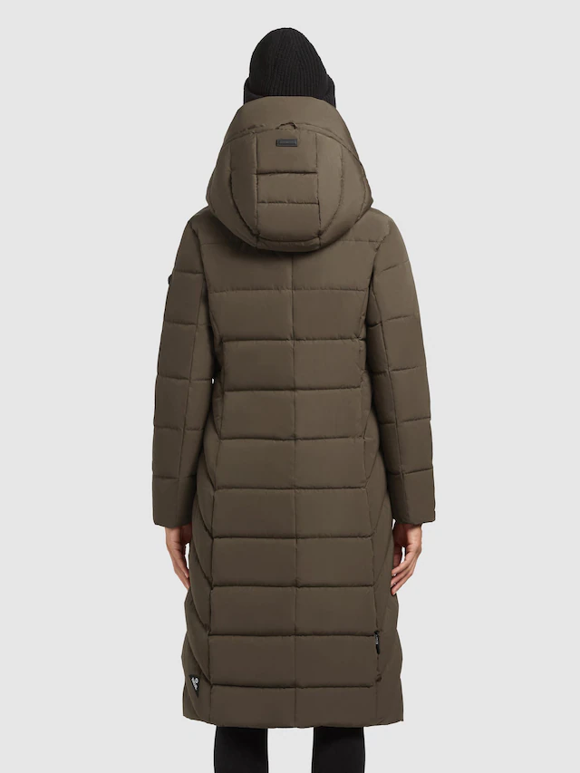 khujo Wintermantel »Sensy-YM« Warmer Steppmantel mit Kapuze