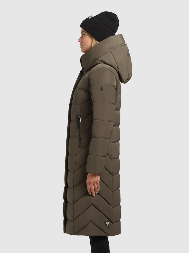 khujo Wintermantel »Sensy-YM« Warmer Steppmantel mit Kapuze