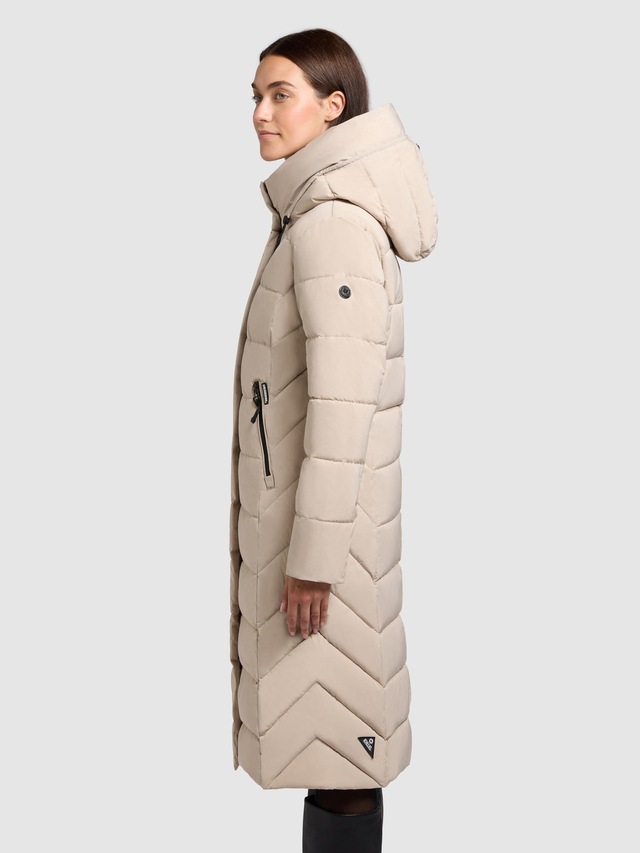 khujo Wintermantel »Sensy-YM« Warmer Steppmantel mit Kapuze