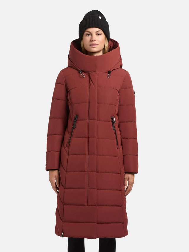 khujo Wintermantel »Sensy-YM« Warmer Steppmantel mit Kapuze