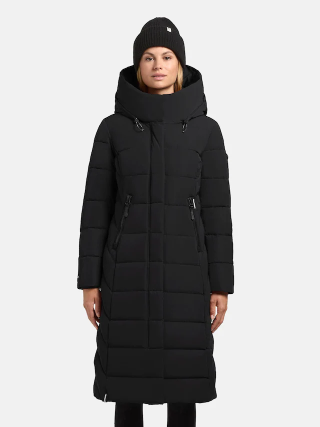 khujo Wintermantel »Sensy-YM« Warmer Steppmantel mit Kapuze