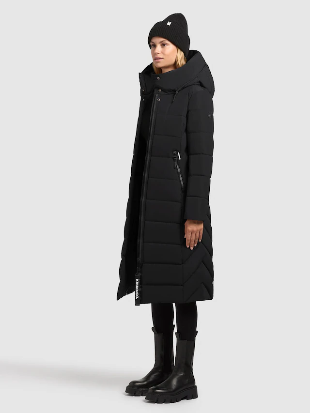 khujo Wintermantel »Sensy-YM« Warmer Steppmantel mit Kapuze