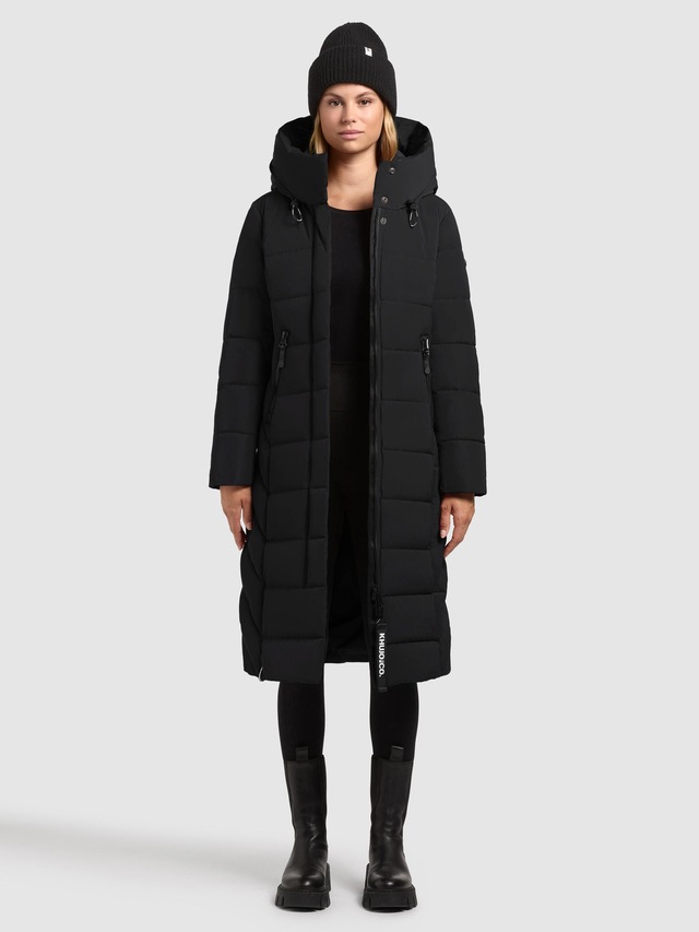 khujo Wintermantel »Sensy-YM« Warmer Steppmantel mit Kapuze