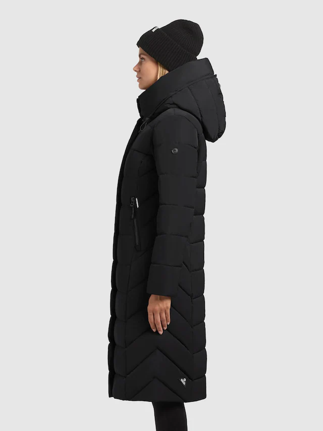 khujo Wintermantel »Sensy-YM« Warmer Steppmantel mit Kapuze