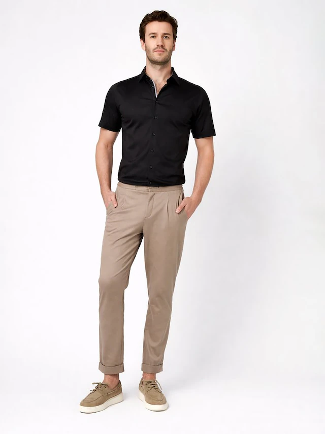 DESOTO Kurzarmhemd »Casual Kent 1/2« Businesshemd, slim fit, Kentkragen
