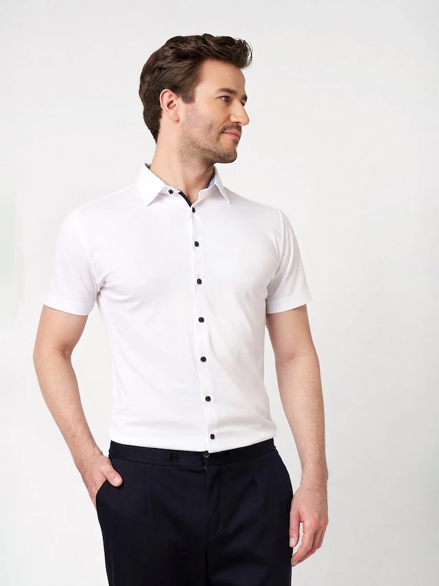 DESOTO Kurzarmhemd »Casual Kent 1/2« Businesshemd, slim fit, Kentkragen