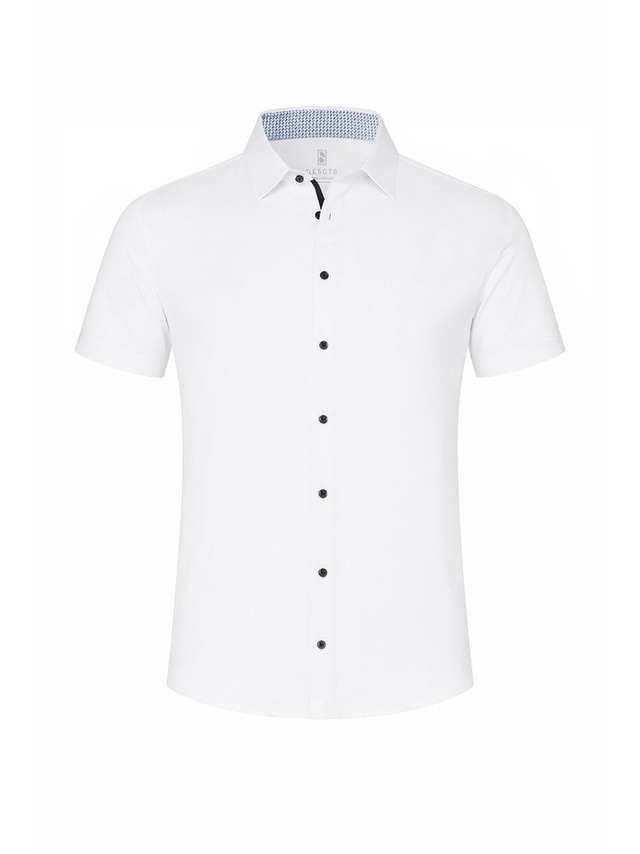 DESOTO Kurzarmhemd »Casual Kent 1/2« Businesshemd, slim fit, Kentkragen