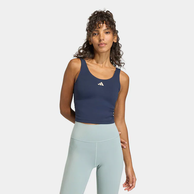 adidas Performance Tanktop »3-STREIFEN STUDIO ALL ME, LEICHT STÜTZEND«