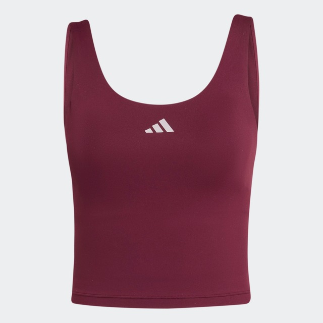 adidas Performance Tanktop »3-STREIFEN STUDIO ALL ME, LEICHT STÜTZEND«