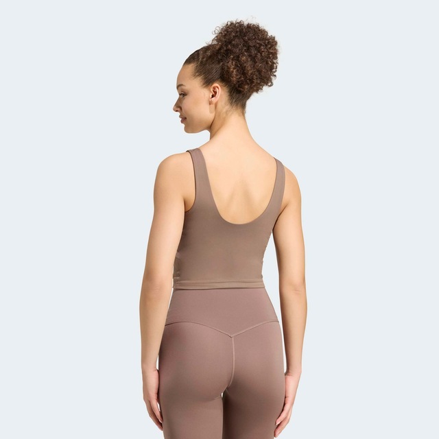 adidas Performance Tanktop »3-STREIFEN STUDIO ALL ME, LEICHT STÜTZEND«