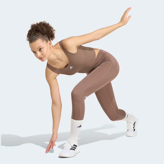 adidas Performance Tanktop »3-STREIFEN STUDIO ALL ME, LEICHT STÜTZEND«