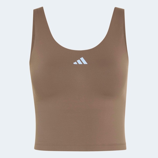 adidas Performance Tanktop »3-STREIFEN STUDIO ALL ME, LEICHT STÜTZEND«