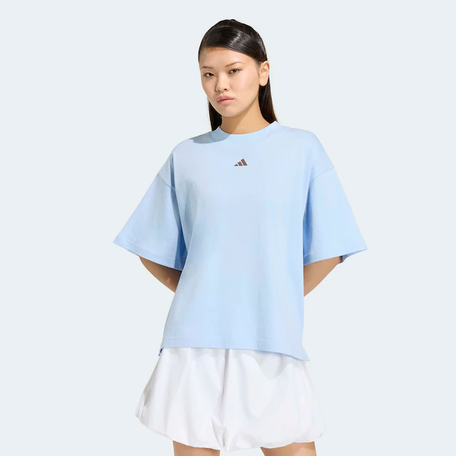 adidas Sportswear T-Shirt »3 STRIPES STUDIO BOYFRIEND« Print T-Shirt, locker geschnitten