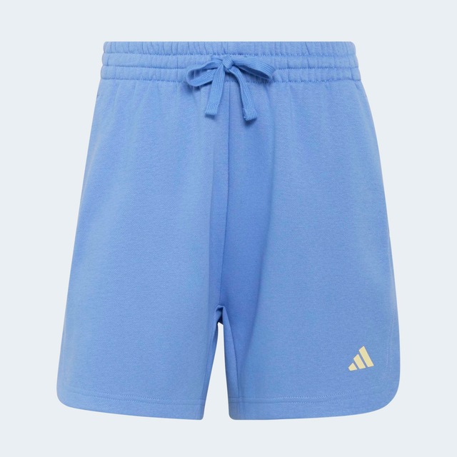 adidas Sportswear Shorts »3-STREIFEN STUDIO FLEECE, LOCKER GESCHNITTEN« für sportliche Aktivitäten, aus Baumwolle, mit Kordelverschluss